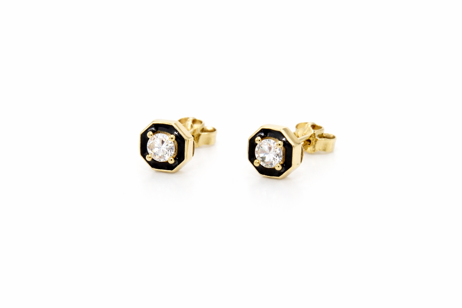 Black Frame Stud JO292