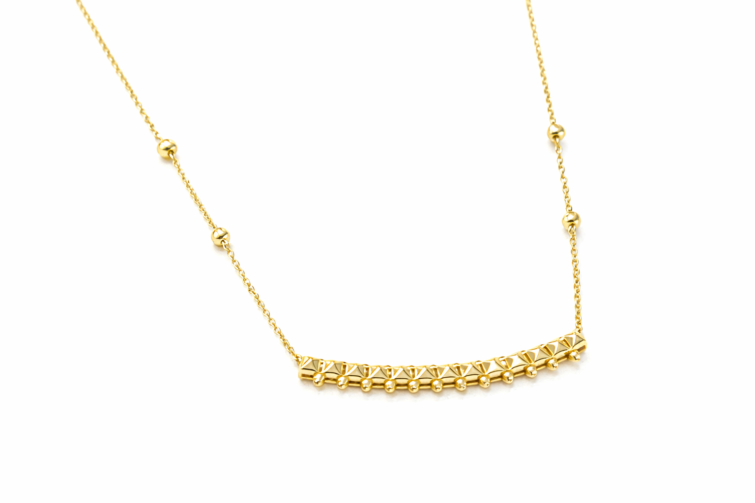 Дамско колие „Linea Grace“ – 14K злато